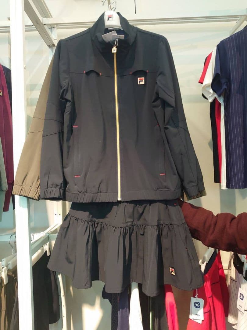 フィラテニスウェアネイビー3点セット