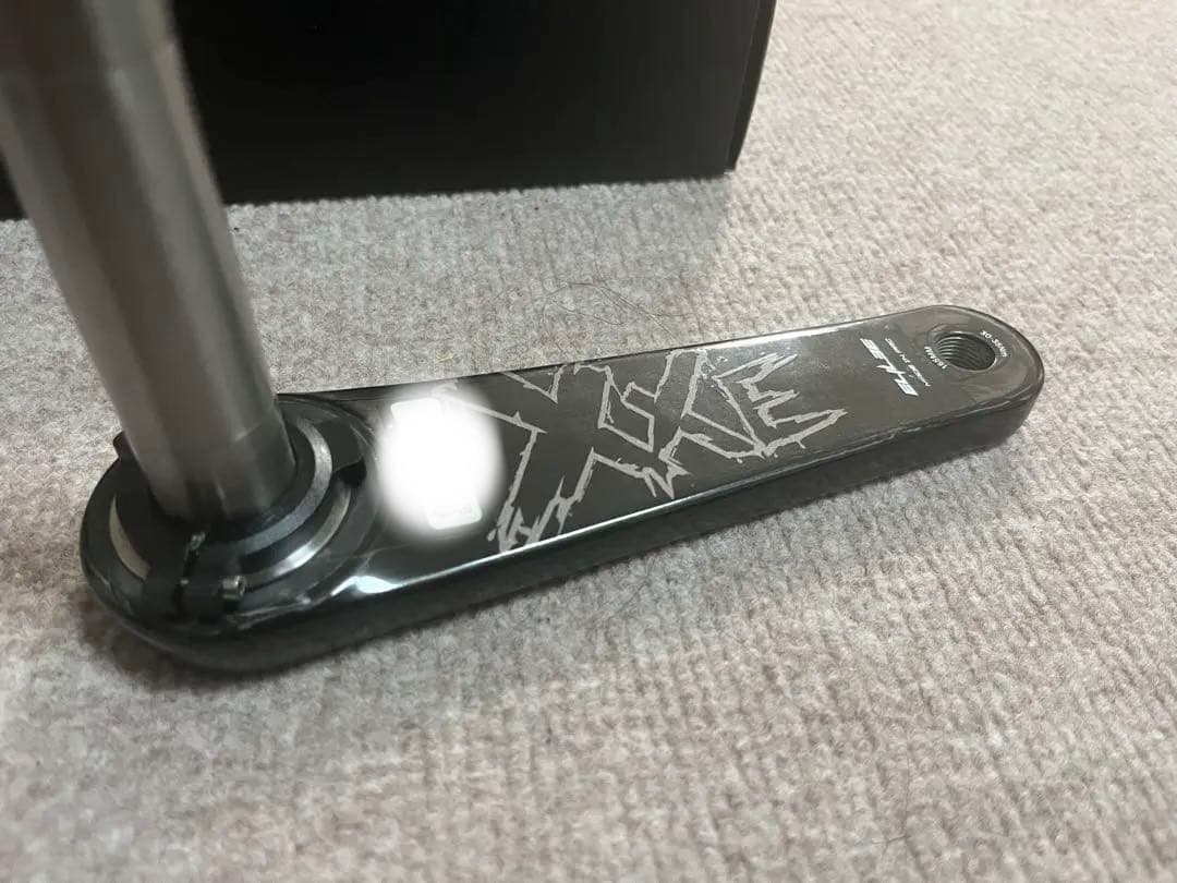 ELILEEカーボンクランクX310 165mm 純正カーボンアダプター付