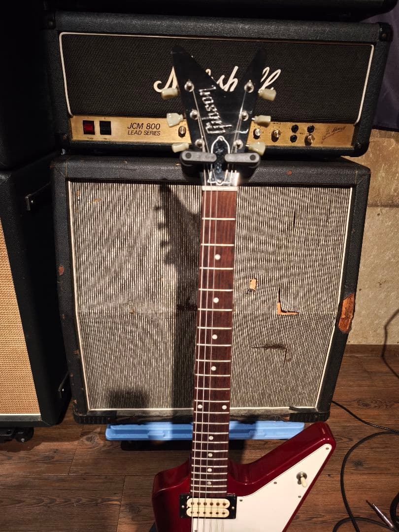 Gibson Explorer エクスプローラー スプリットヘッド レイズドロゴ