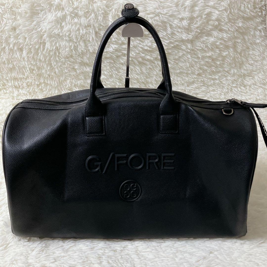 【定価82,500円】G/FORE☆ラウンドボストンバッグ ゴルフバッグ 黒