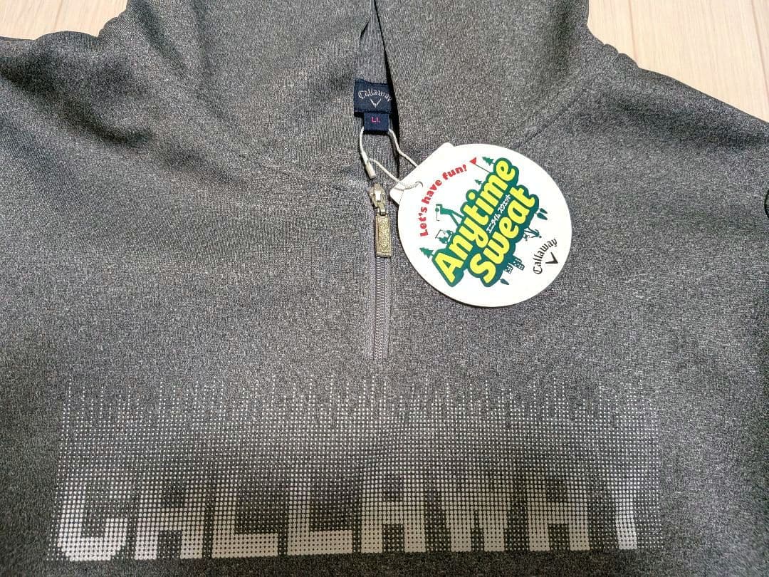 新品　キャロウェイ グレー スウェットパーカー LL
