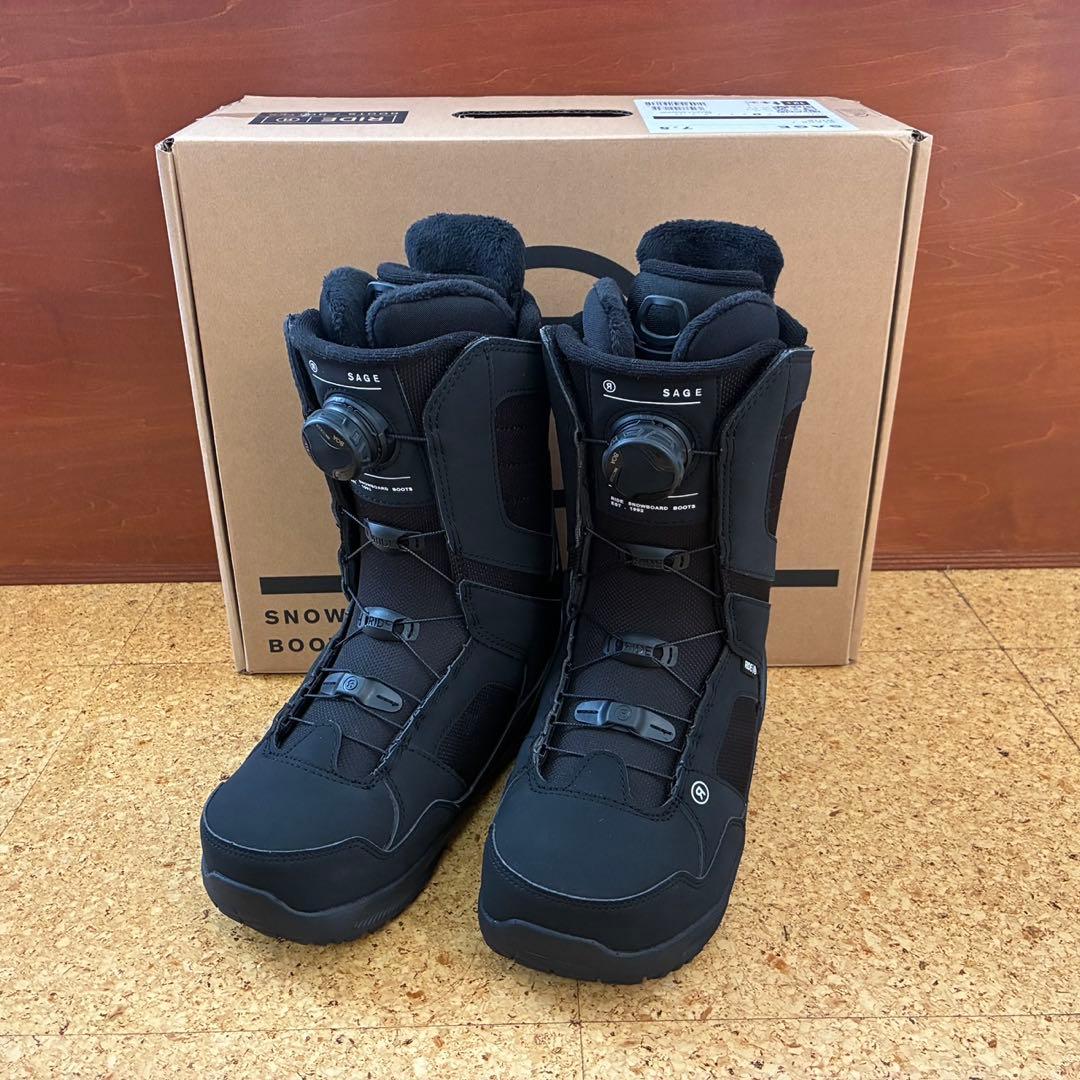 RIDE SAGE 25-26 レディース BOA スノボブーツ 24.5cm