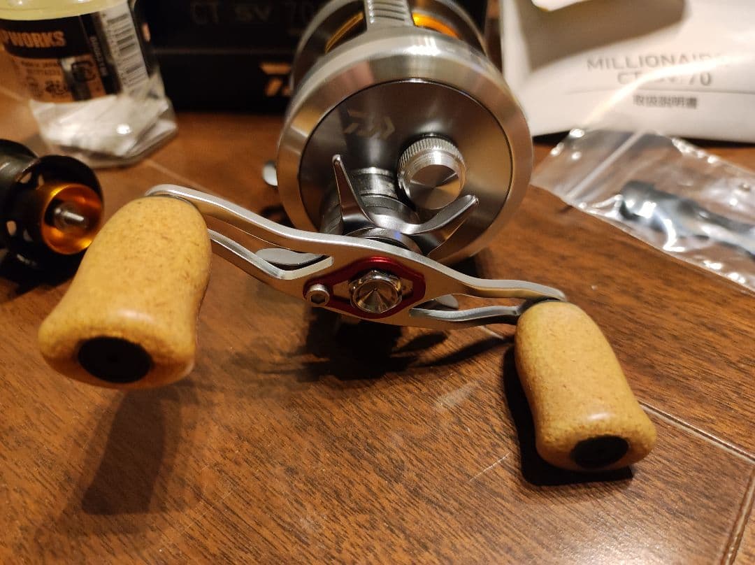 DAIWA ミリオネア CT SV 70SHL 浅溝スプール