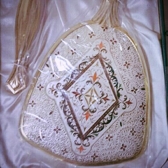 アンティークショップ購入／ゴージャスなミラー&ブラシ