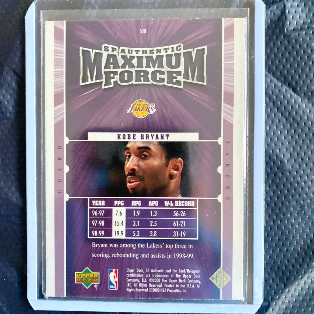 コレクション SP MAXIMUM FORCE NBA Kobe Bryant