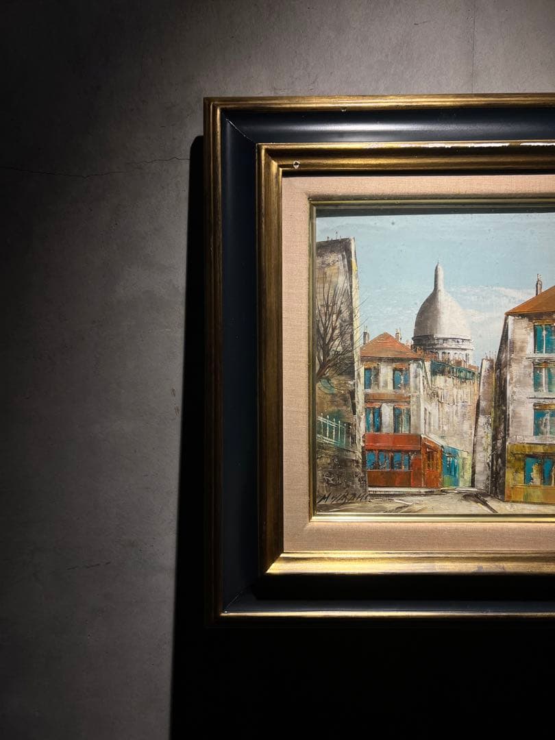 宮園 進　【風景画】　肉筆画