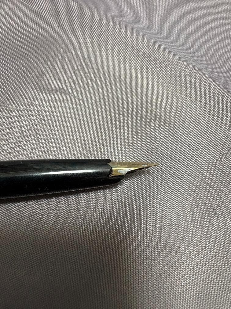 MONTBLANC 万年筆 585 黒　コンバーター&オマケ付