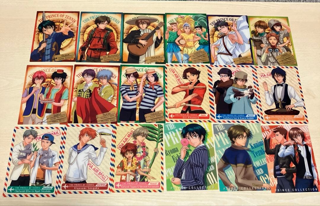 テニスの王子様　シャイニングクリアカード　7　ノーマルカードセット