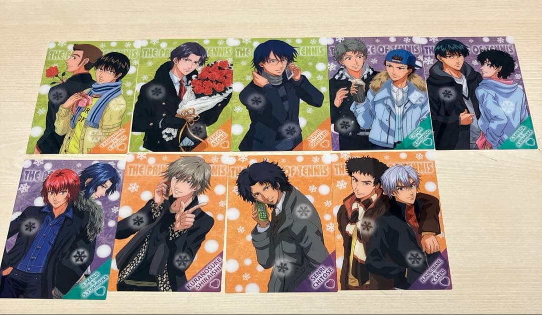 テニスの王子様　シャイニングクリアカード　7　ノーマルカードセット