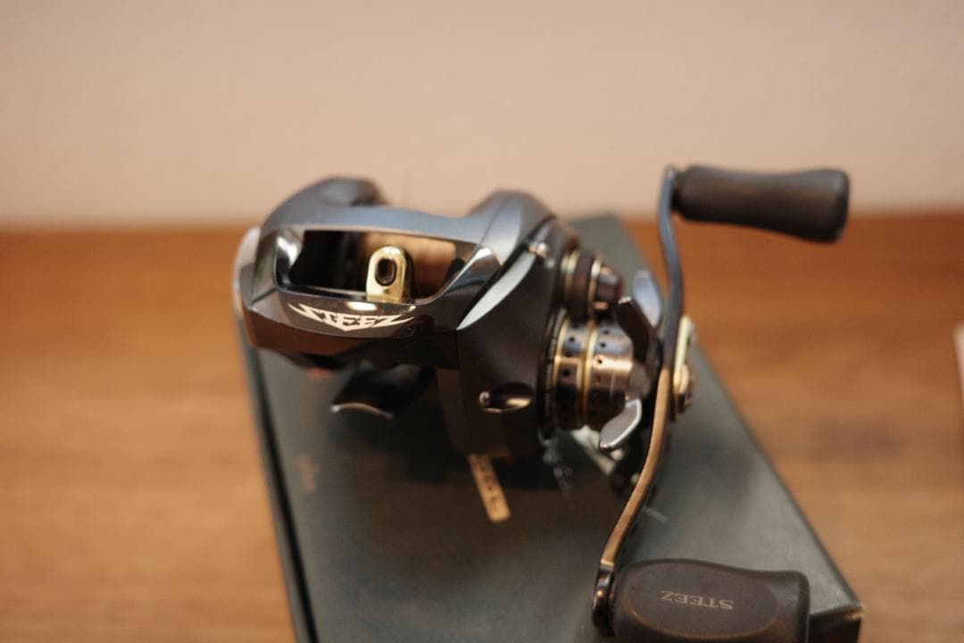 【美品】Steez 100HL ベイトリール 左ハンドル 中古