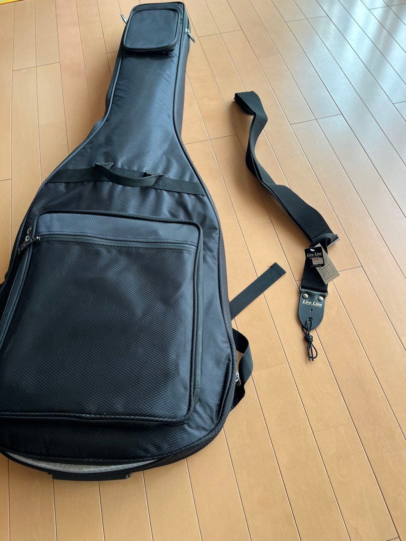 Ibanez RGMS8-BK ケース、ストラップ付き 8弦ギター