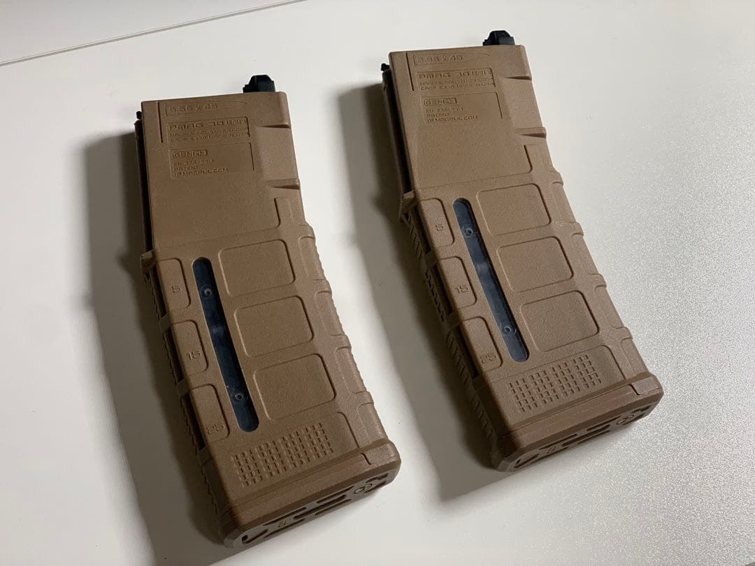 FCC×PTW：PMAG FDE PTW用 マグプルタイプ マガジン 2本セット