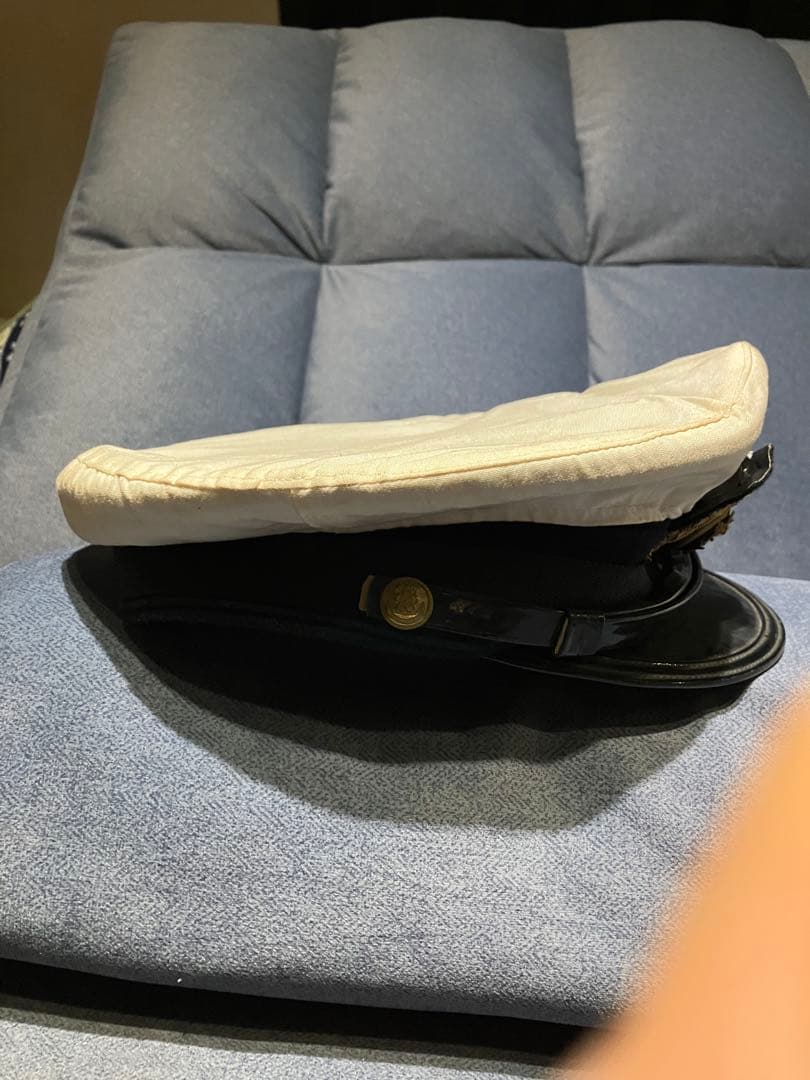 旧日本海軍 将校用 制帽 実物 ヴィンテージ 昭和10年代 サイズ60