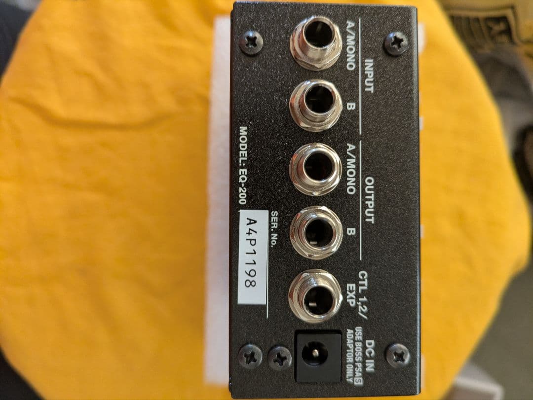 ギター boss EQ-200 Graphic Equalizer