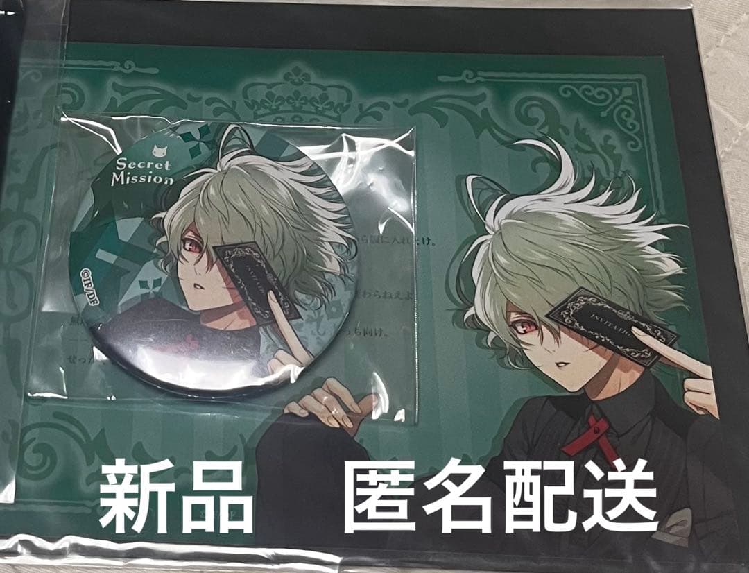 カラマリ 単独イベ シークレットミッション 缶バッジ メセカ 笹塚尊