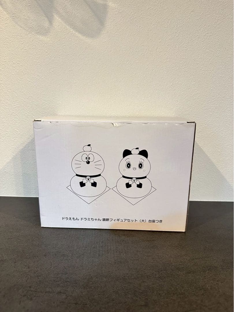 郵便局限定　ドラえもん ドラミちゃん 鏡餅フィギュアセット 大