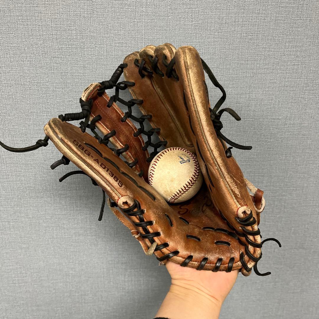 1207 シュアプレイ 型抜群 硬式 外野手用グローブ