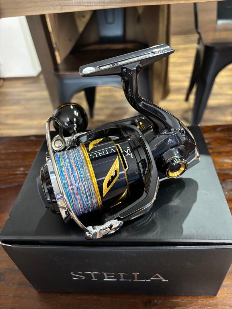 【極美品】シマノ　22ステラsw 10000hg 新品ゴメクサス　ハンドルノブ