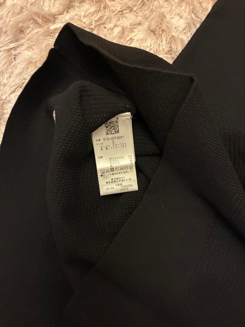 new balance ゴルフ　タートルネックニット　ブラック　サイズ5