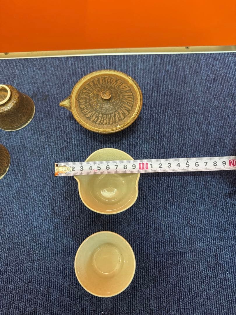 2015 有田焼　茶器セット　宝瓶1客　湯冷し1客　湯呑3客