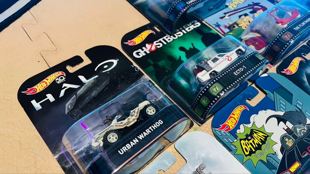 ミニカー Hot Wheels Real Riders Movie Series