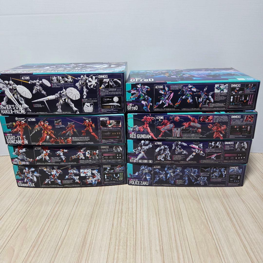 HG 1/144 GQuuuuuuX ジークアクス 8体　まとめ売り