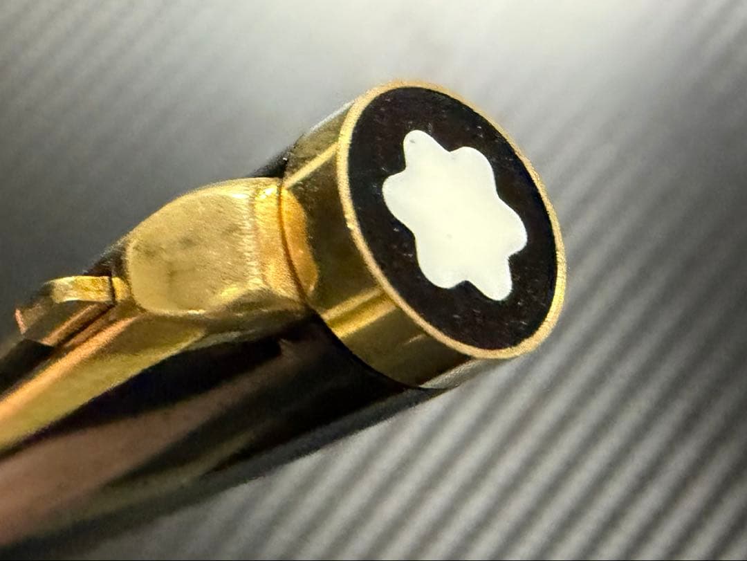 美品 MONTBLANC ボールペン No.281 ブラック ハンマートリガー