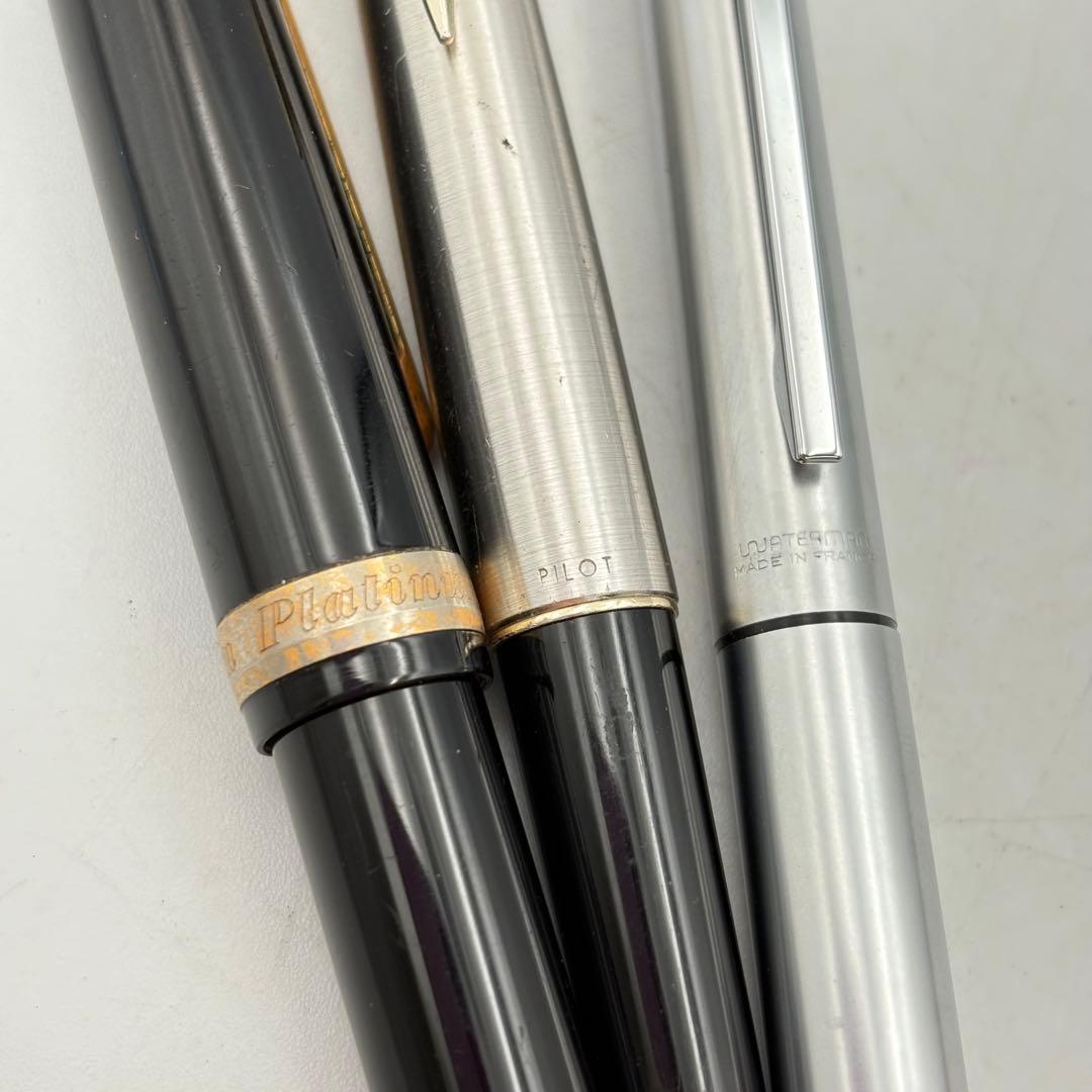プラチナ パイロットほか 万年筆 まとめ売り ゴールド 0829-S6785s