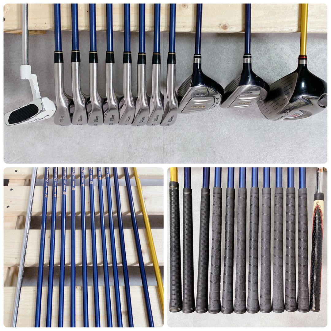 T127 ウィルソン ゴルフクラブ メンズ フルセット 13点 初心者 入門