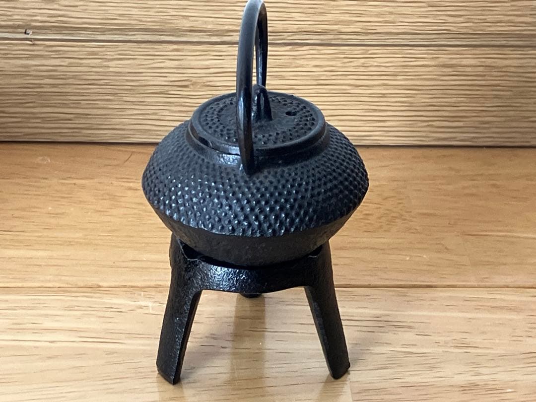 鉄瓶と火鉢セット