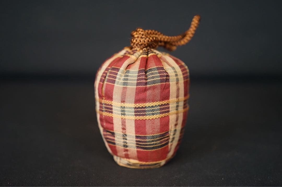 瀬戸茶入 大徳寺立花大亀書付 銘 寿山 共箱 紙箱 仕覆付 鶴ヶ岡間道 有楽純子