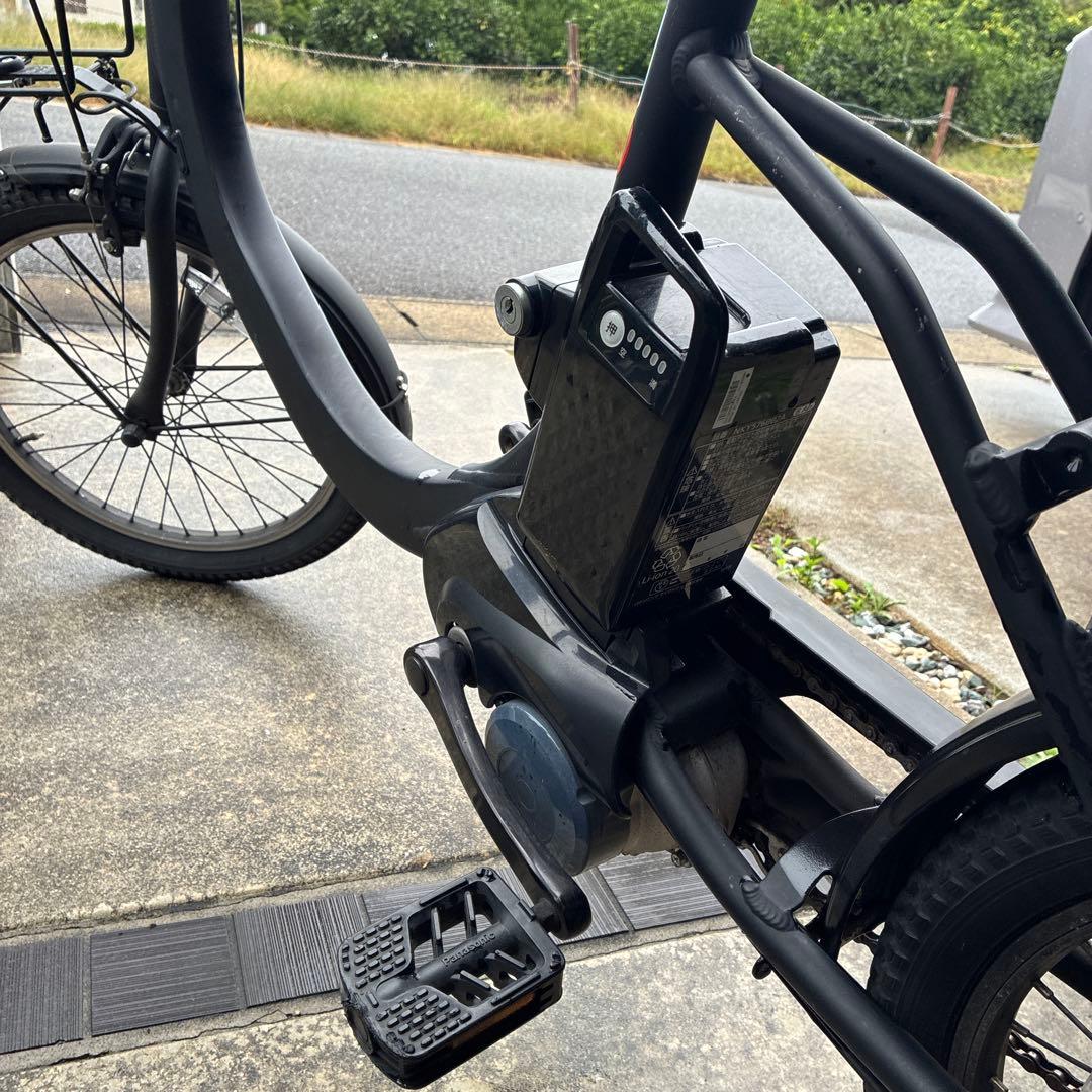 電動アシスト自転車 シティタイプ 黒