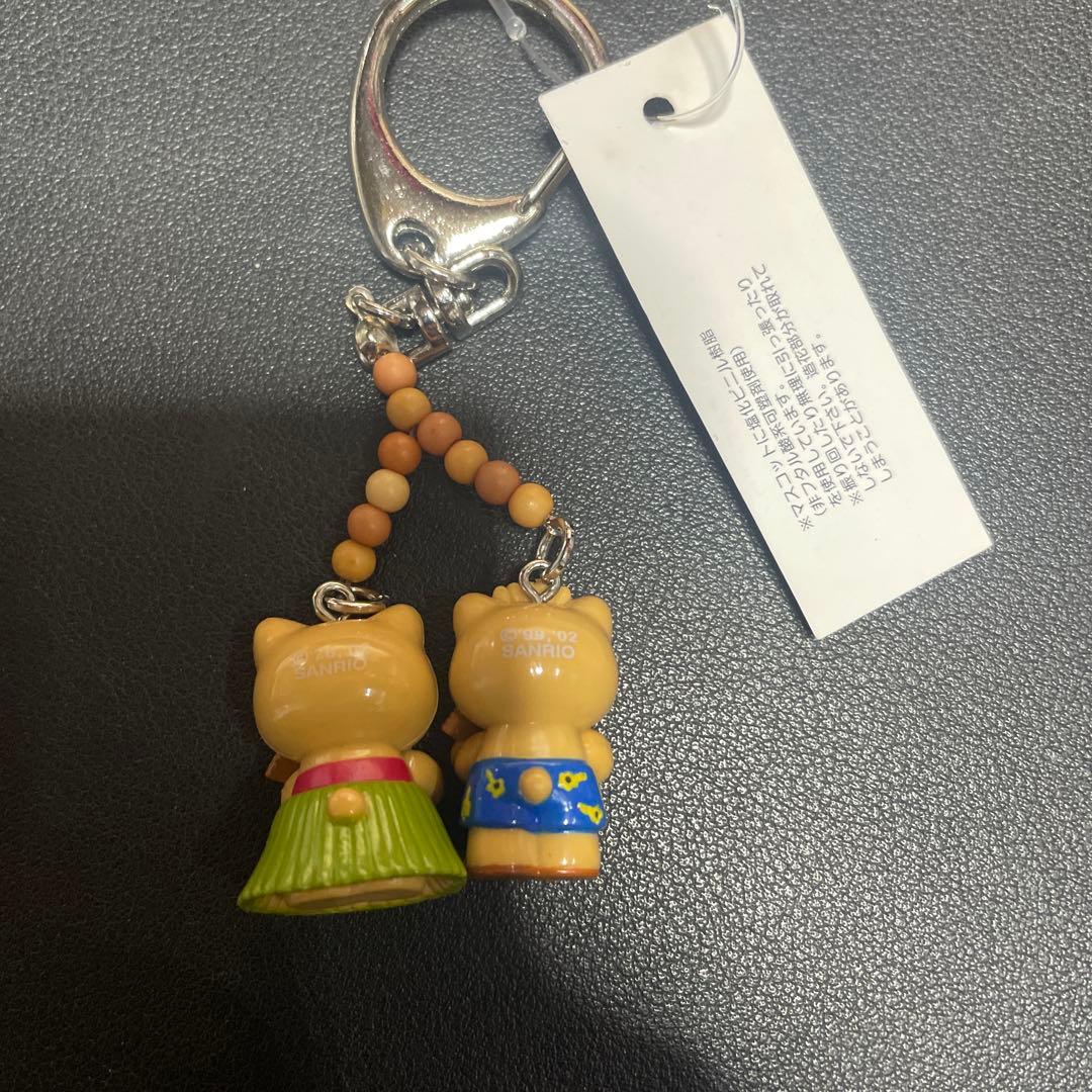 ☆レア☆2002☆ハワイバージョン　ハローキティ＆ダニエル　キーホルダー☆根付け