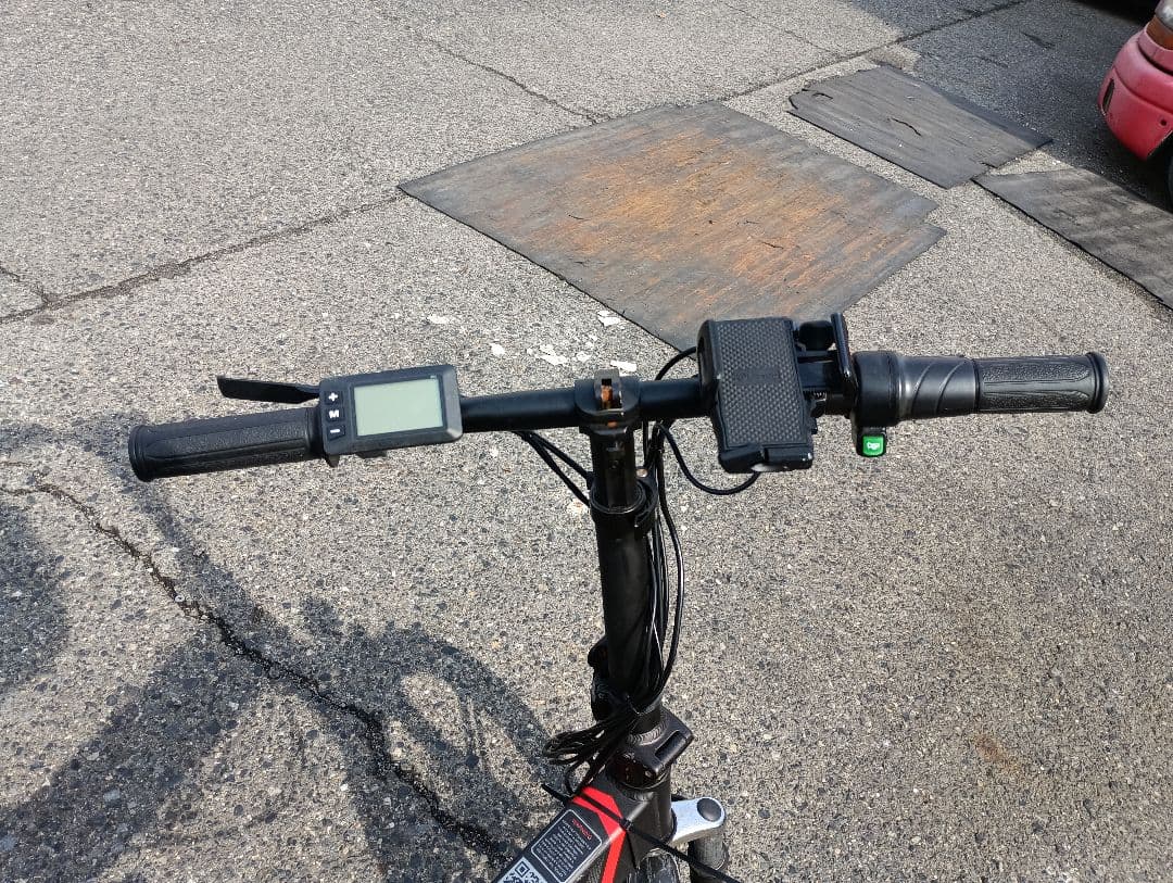 SAMEBIKE 折りたたみ自転車 黒 訳あり現状渡し部品取り、コメント必読