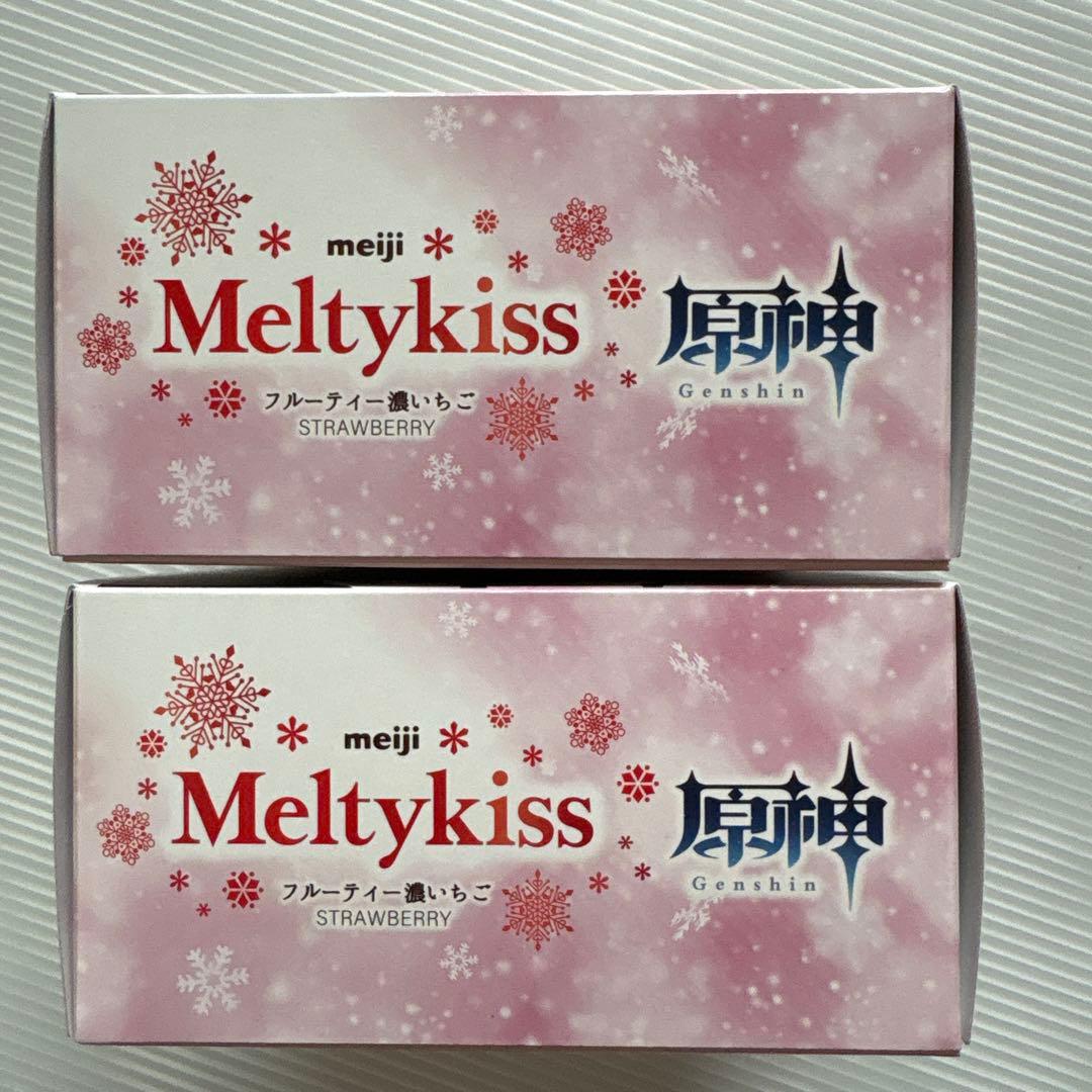 ローソン　原神 メルティーキッス 6箱セット　クリアカード入り　新品