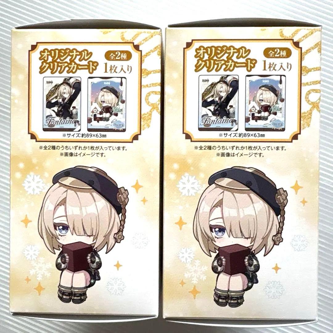 ローソン　原神 メルティーキッス 6箱セット　クリアカード入り　新品