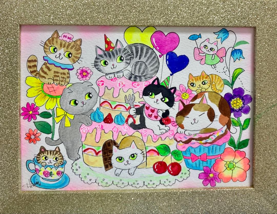 こまち絵画18点