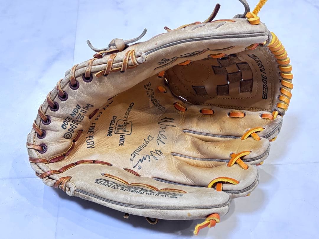 【希少・ビンテージ品】ミズノ ワールドウィン 一般軟式用グローブ