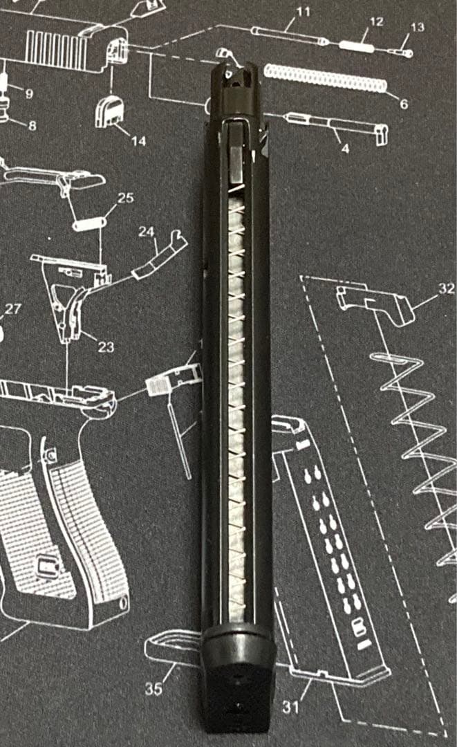 新品未使用 WA CLARK BOWLING PIN MODEL オールブラック