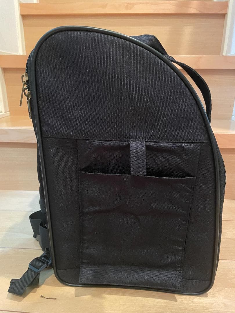 ポンポリース　3WAYタッチインリュック 犬・猫用ペットキャリー　ブラック/黒