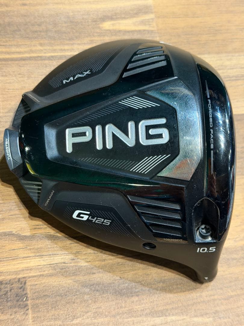 PING G425 MAX ドライバー 10.5度 スリーブ付 ヘッドカバー無