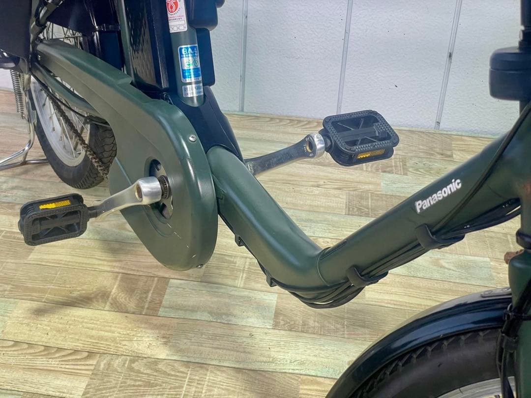 3013パナソニック12アンペア　3人乗り対応子供乗せ　電動アシスト自転車