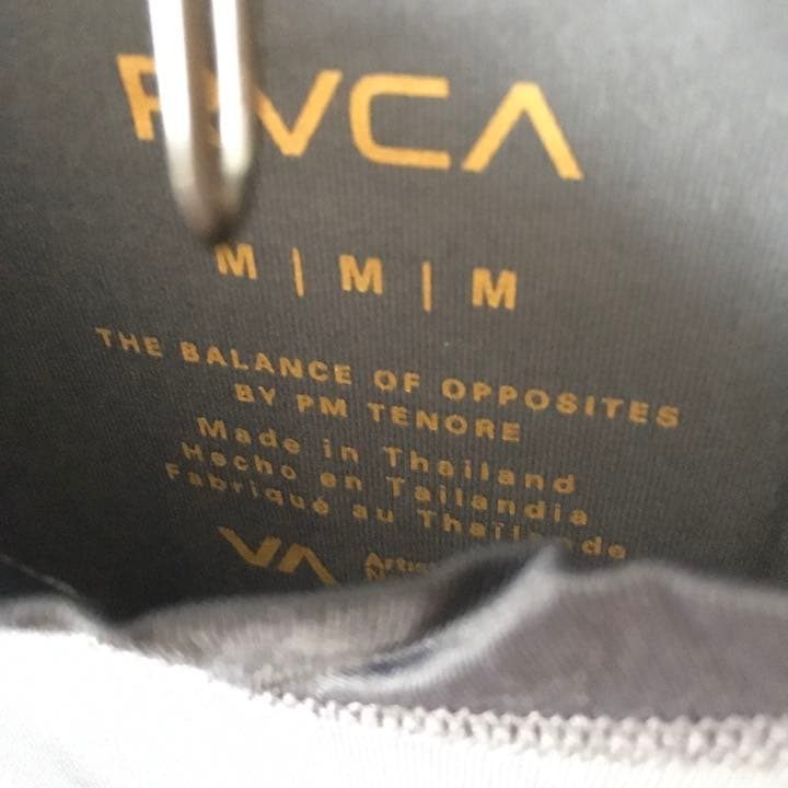 RVCAルーカUS限定ラグランロングスリーブラッシュガード M１点物