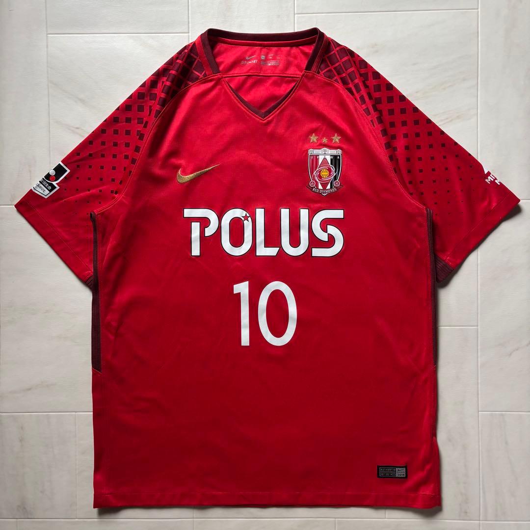 【2018シーズン】 ナイキ 浦和レッズ 柏木陽介 オーセンティックユニフォーム