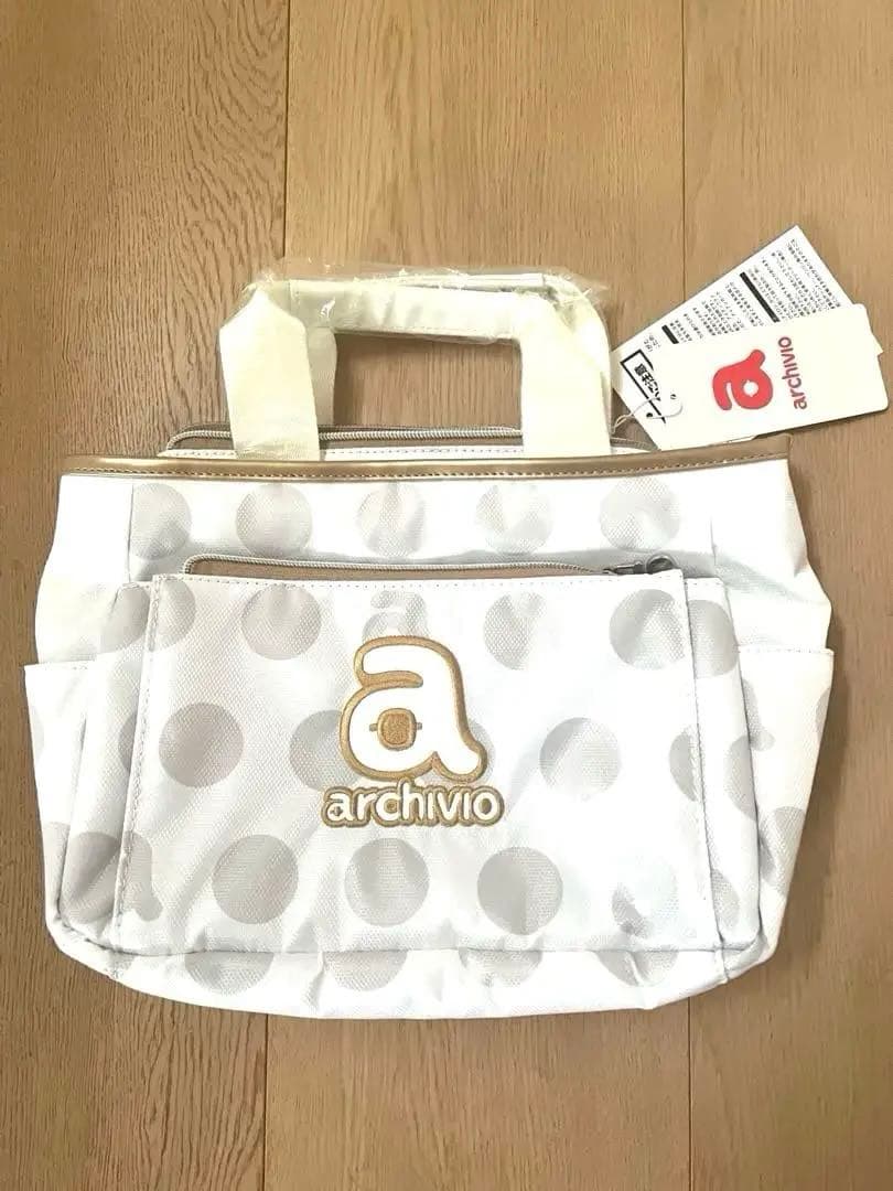 新品！archivio ドット柄 カートバッグ