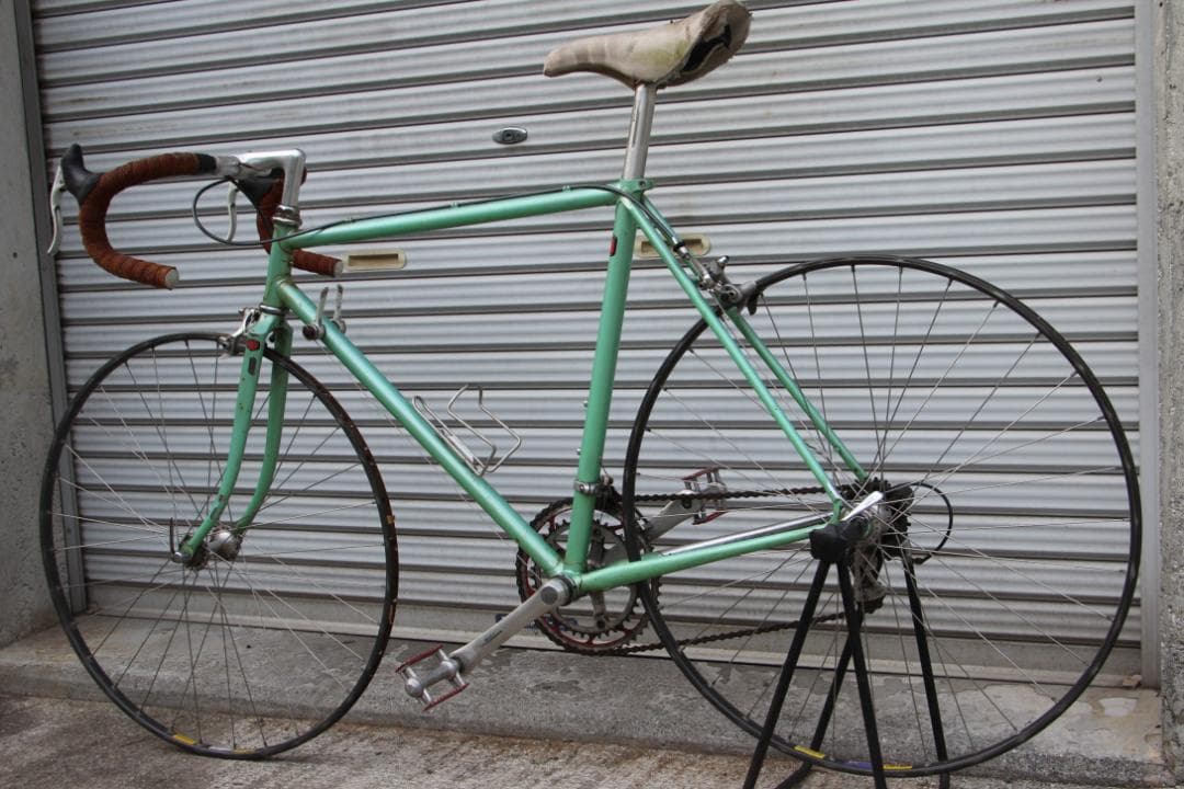 ♪クロモリ♪TANGE2♪ビルダー不明♪レストアベース♪引き取りは値下げ