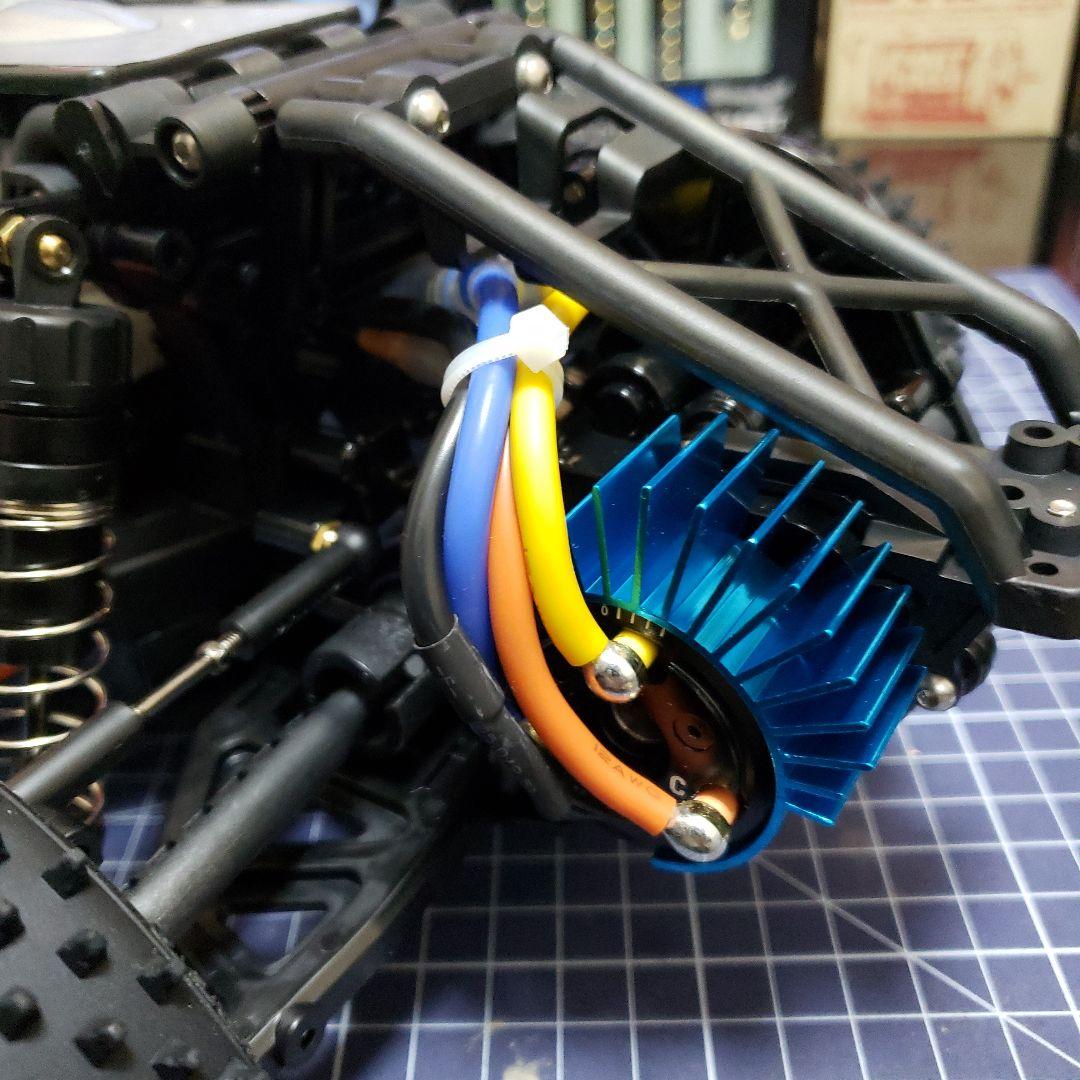 タミヤ 2025 DT04 ファイターネクスジェン カスタム ブラシレスセット②