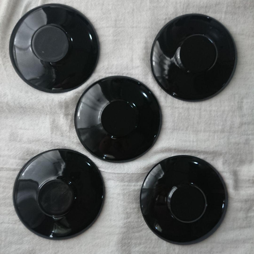 ちゅんちゅん雀 漆器 蒔絵 小皿 茶托 銘々皿　沈金 /骨董 古伊万里 輪島塗