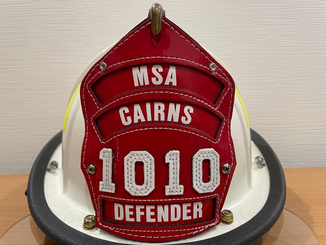 アメリカ　消防士　ヘルメット