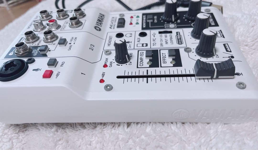 YAMAHA AG03 ミキシングコンソール USB